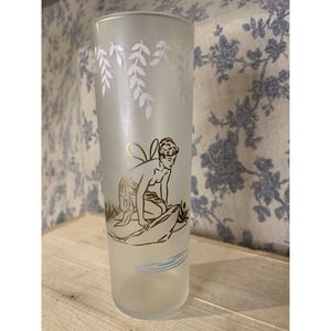 Vintage 1960s Libbey Fairy Frosted Glass